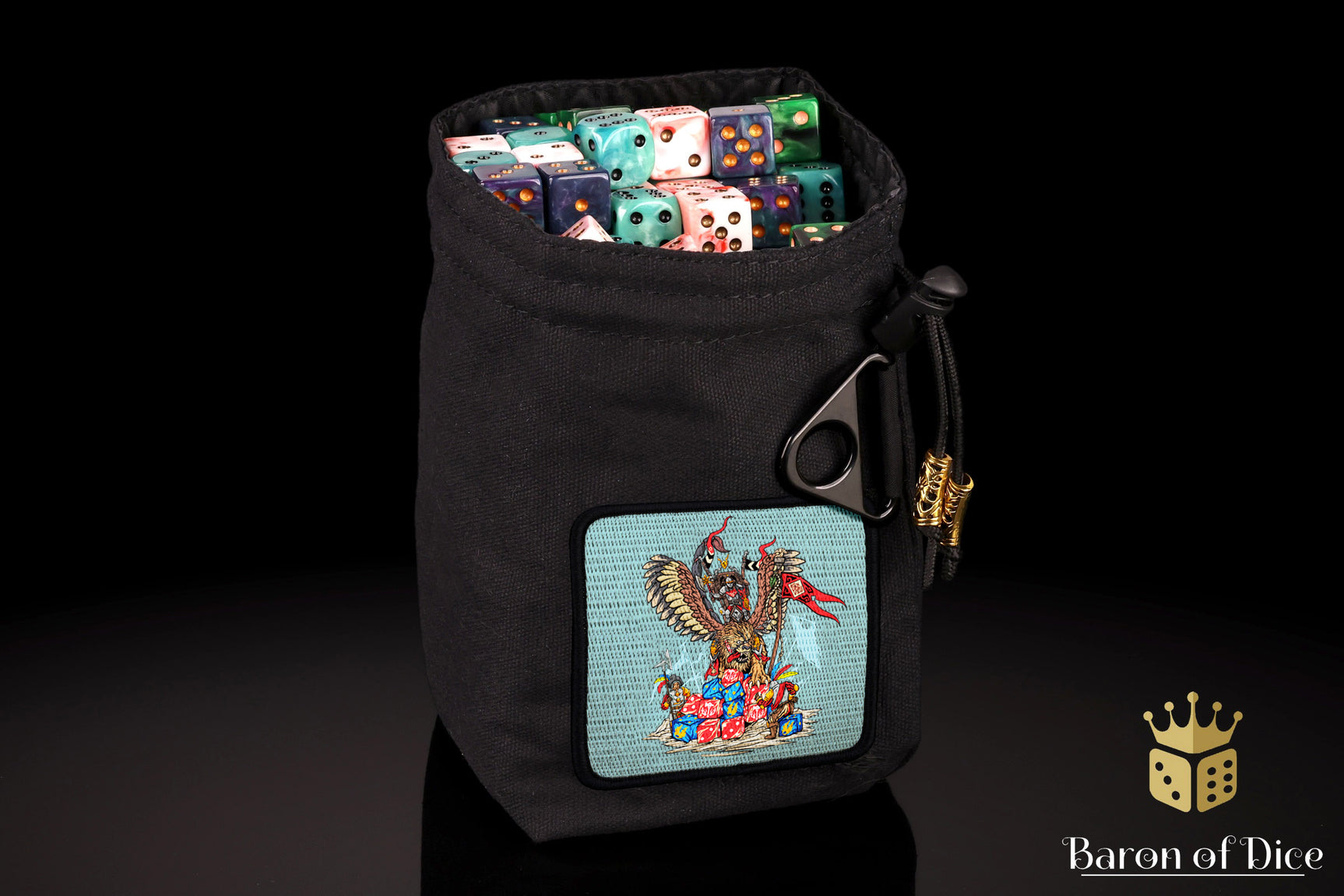 Baron's Dice Bag | Hippogryph Knight Velcro Patch