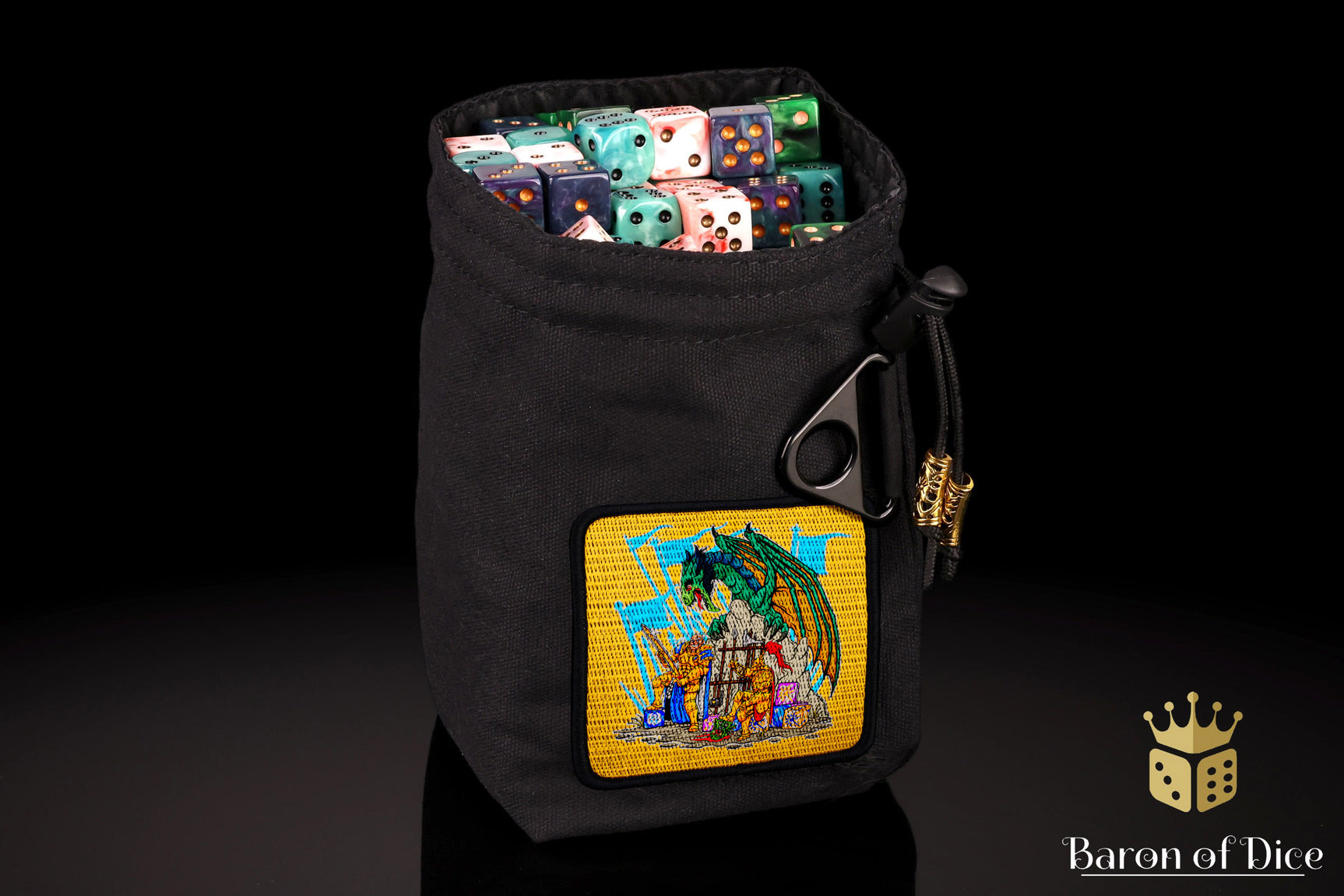 Baron's Dice Bag | Golden Boys Velcro Patch