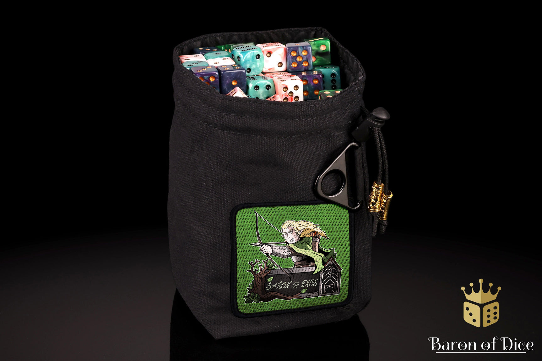 Baron's Dice Bag | Sole Ring | Elves Velcro Patch