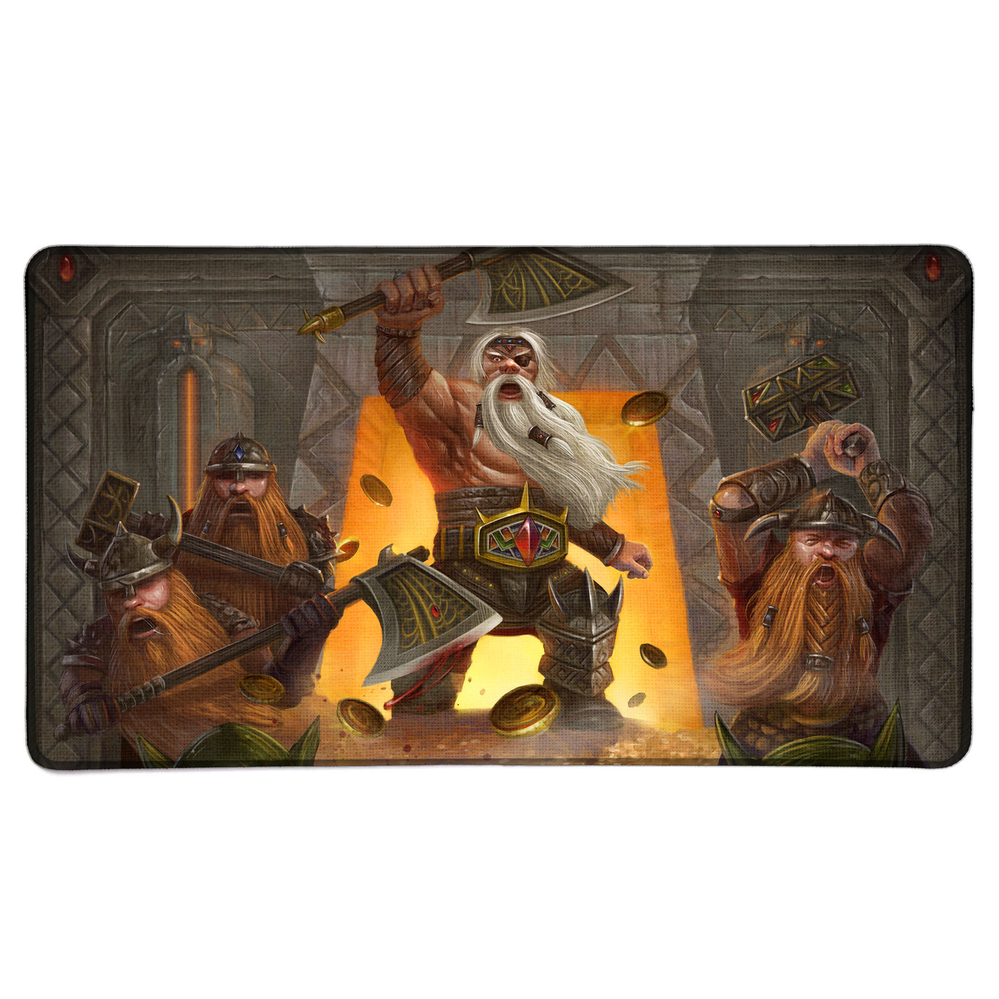 Premium Oversized Playmat | Dwarven Glory
