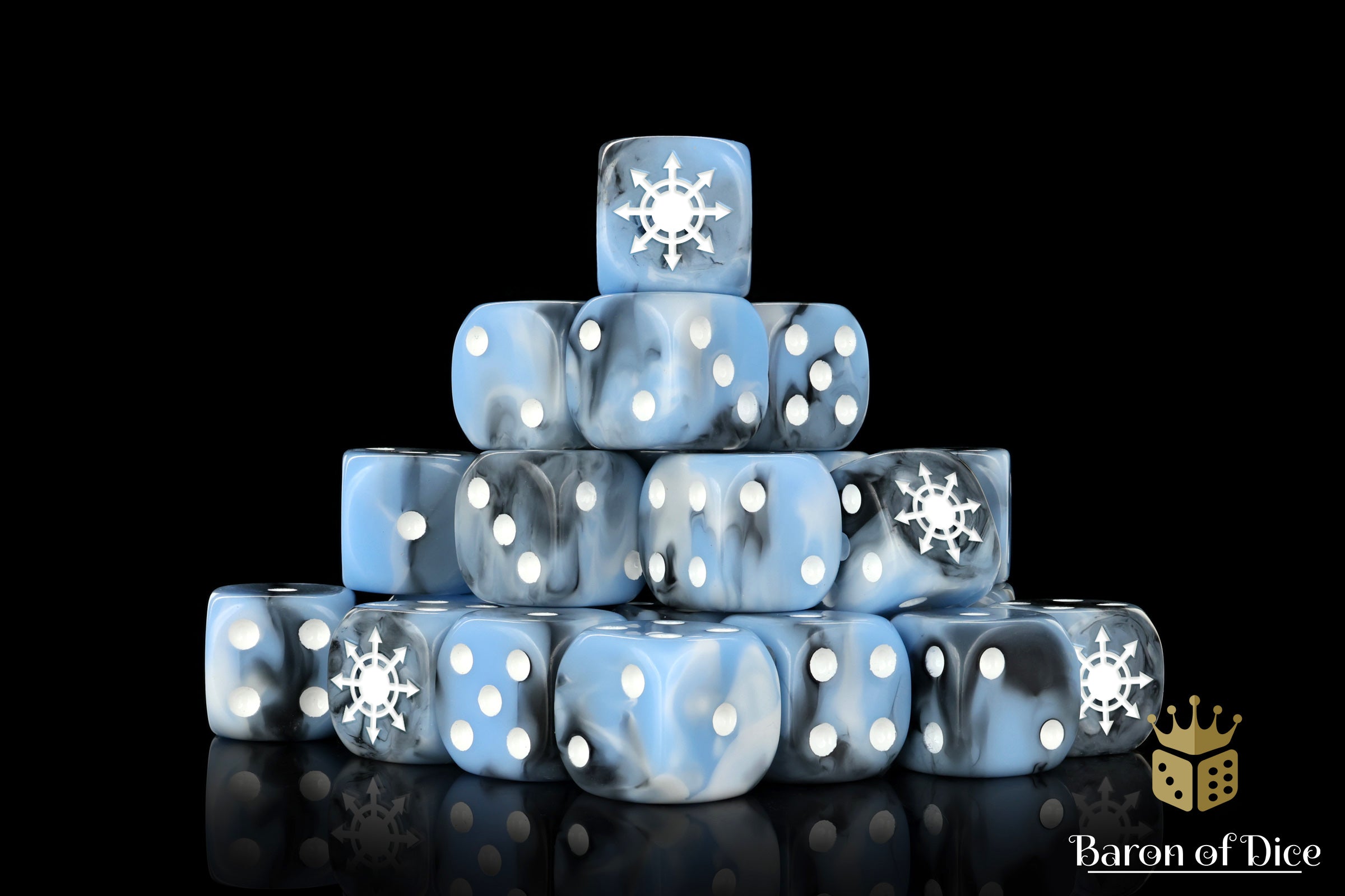 Diceメッセージ Chaos Demon Dice - Tainted Ice | Baron of Dice