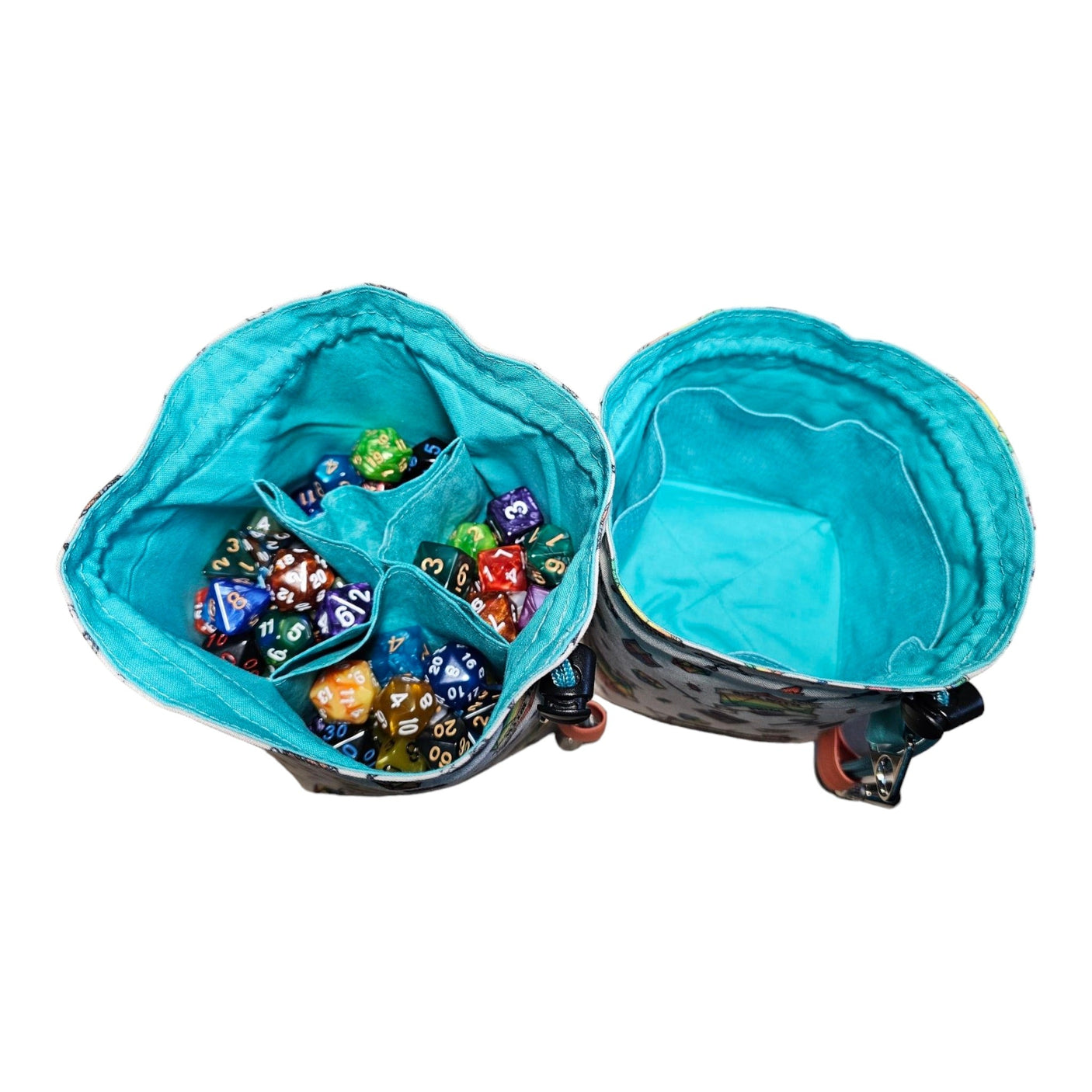 Roll with Pride Dice Bags