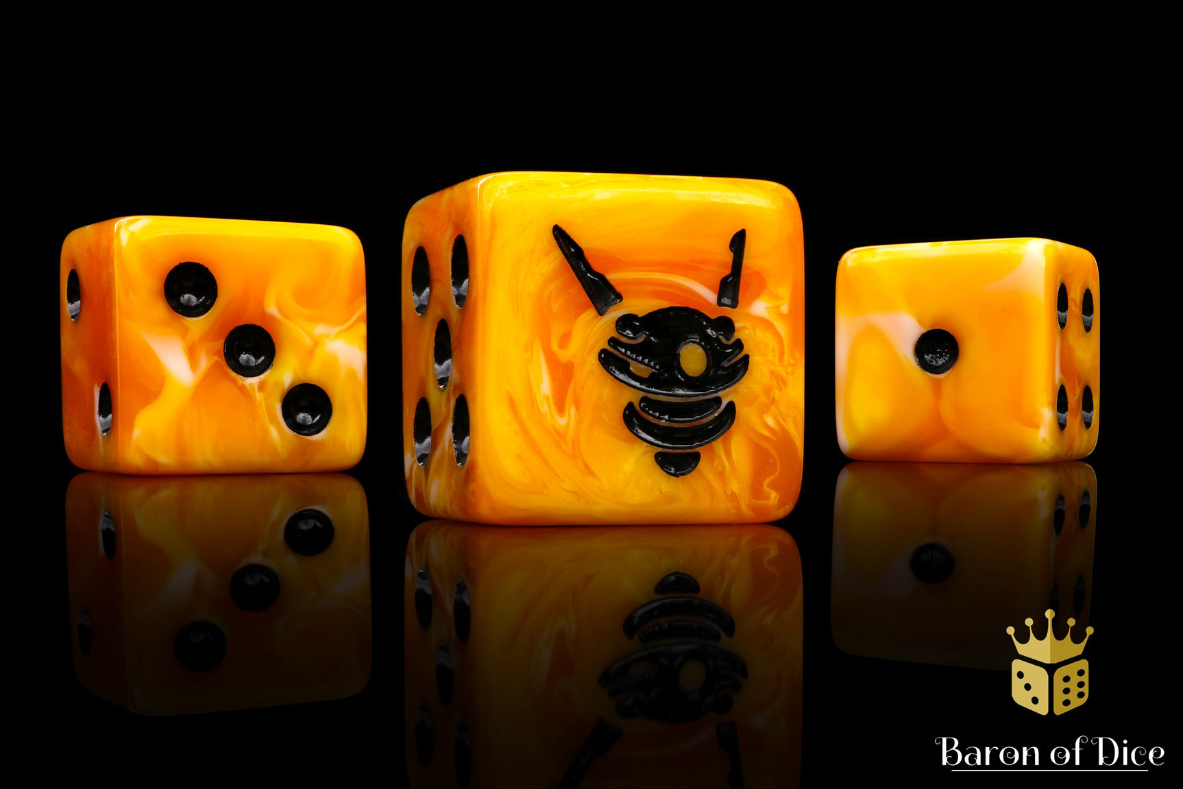Drone Dice - Ochre