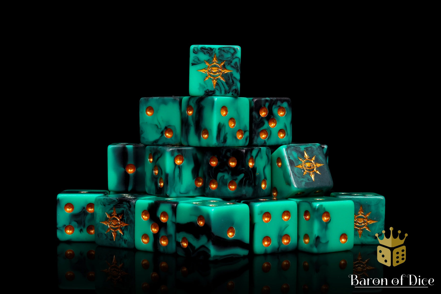 Eye of Chaos Aquamarine