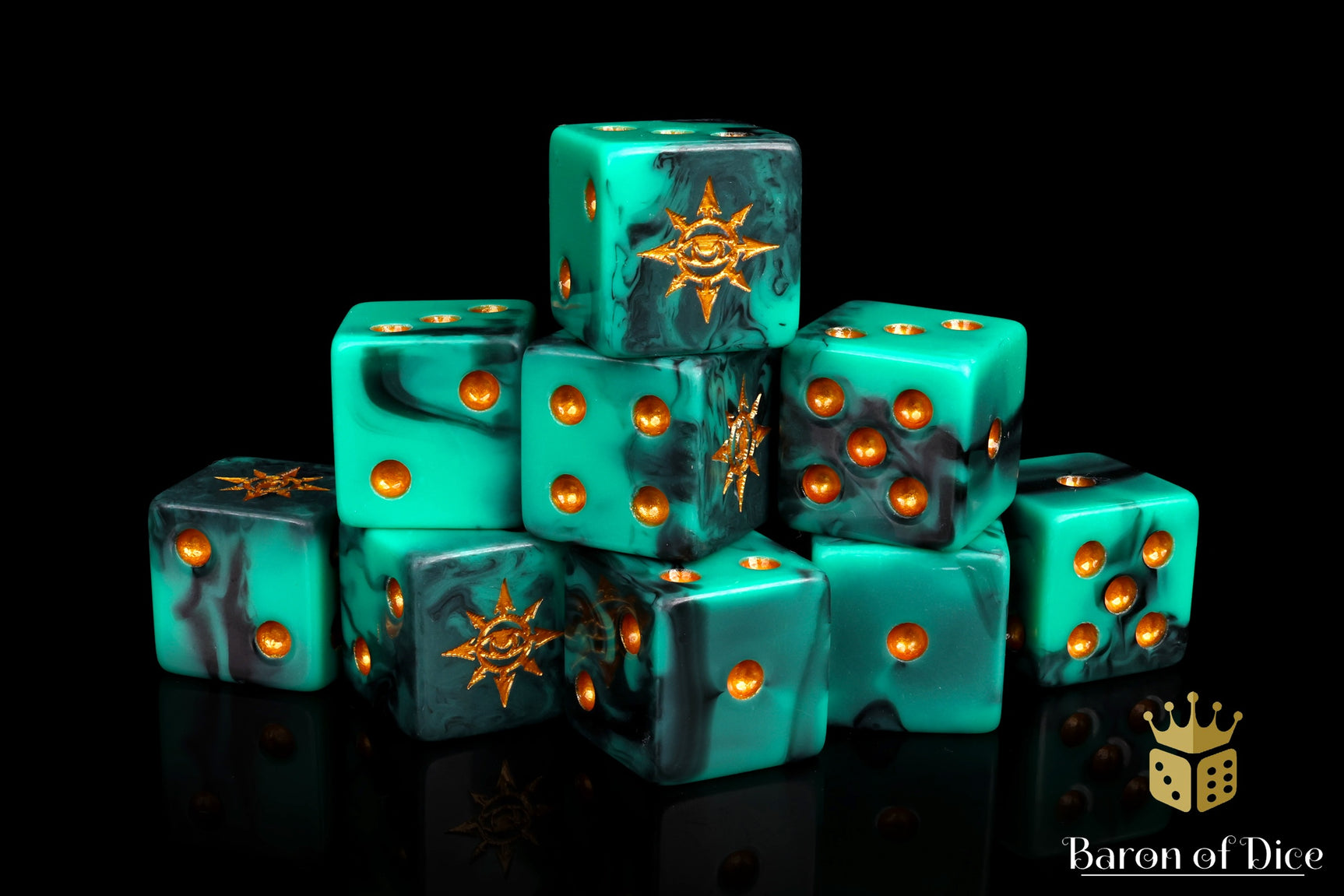 Eye of Chaos Aquamarine