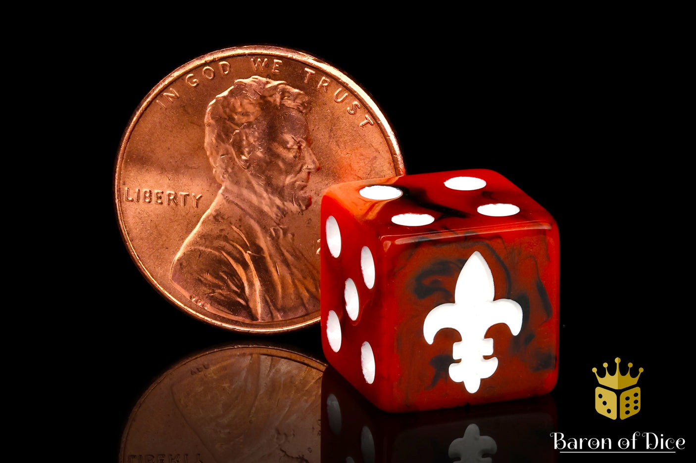 Fleur De Lis - Red