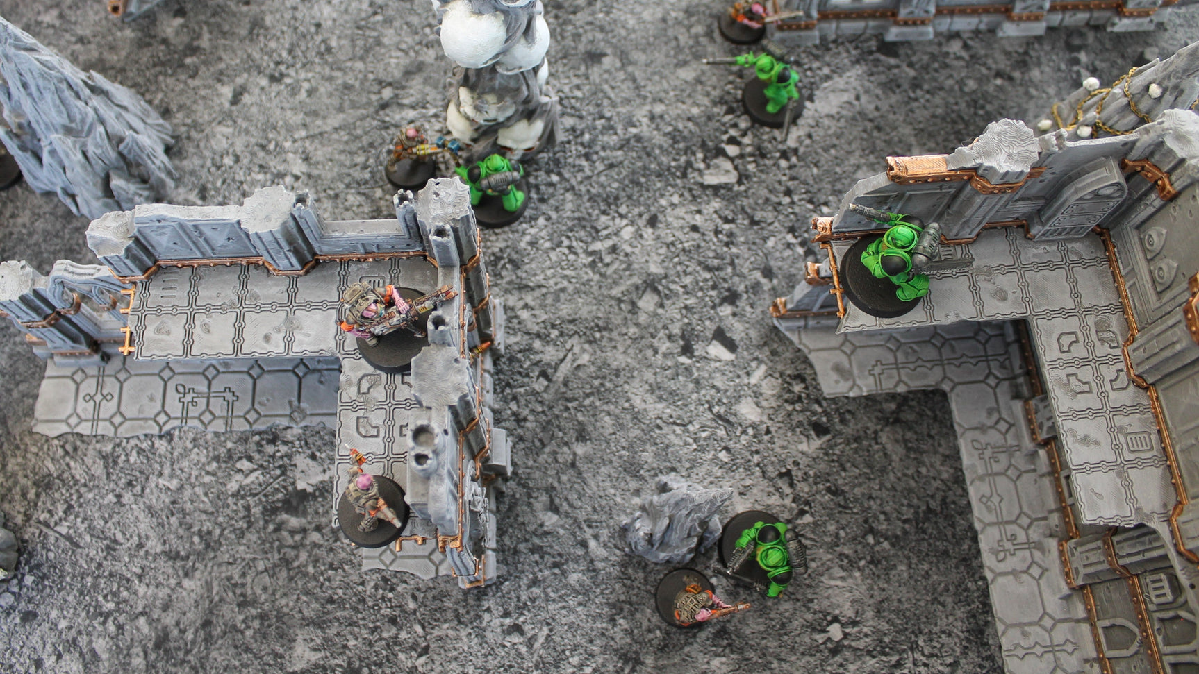 Urban Ruins - Neoprene Battle Mat - Baron of Dice