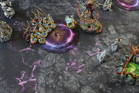 Tainted Cavern - Neoprene Battle Mat - Baron of Dice