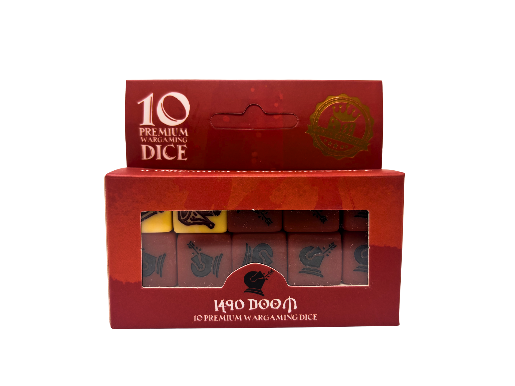 1490 Doom Dice Set | 10 Count