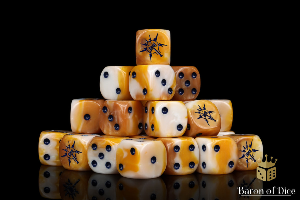 Lightning Hammer Dice | Golden Hues