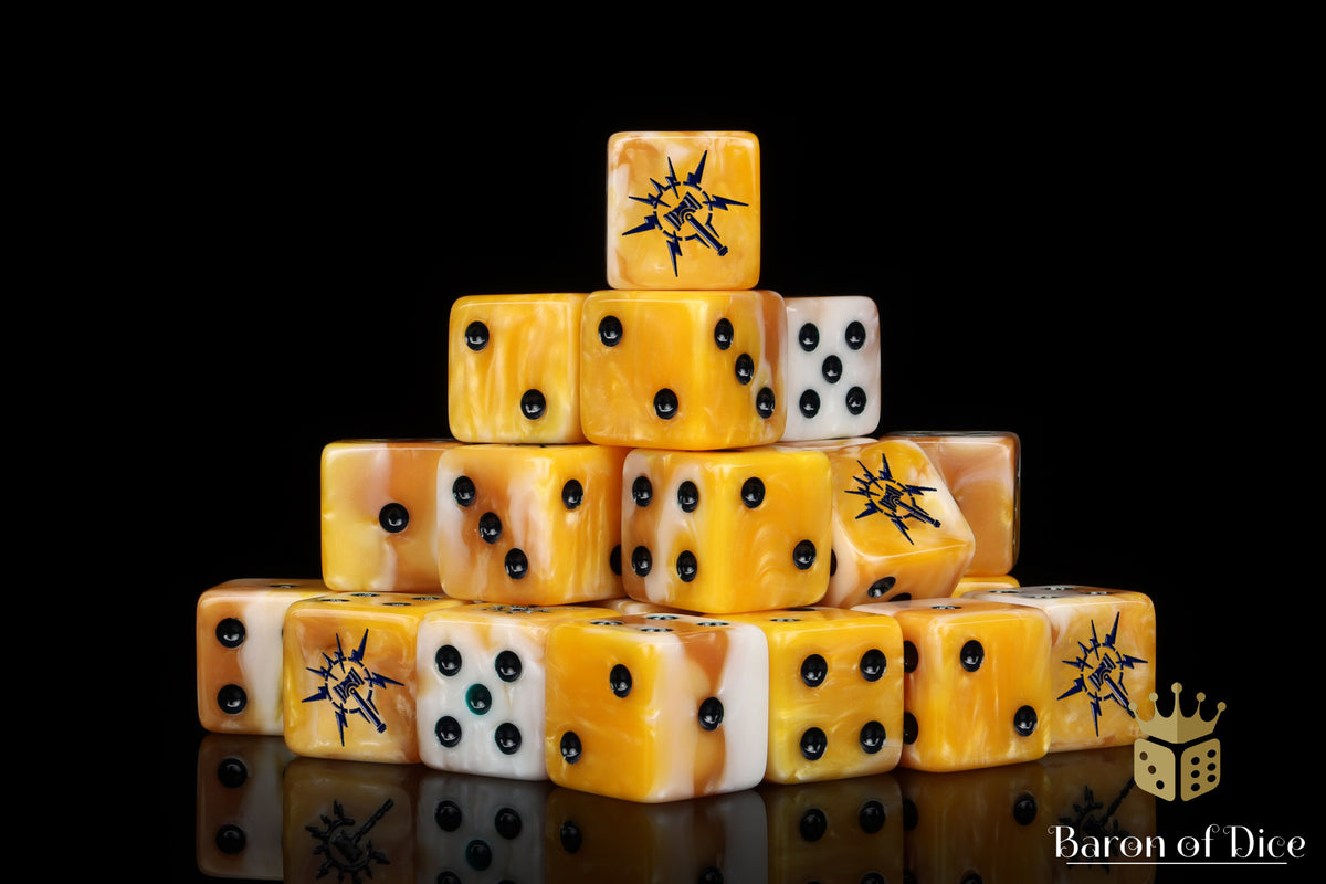 Lightning Hammer Dice | Golden Hues