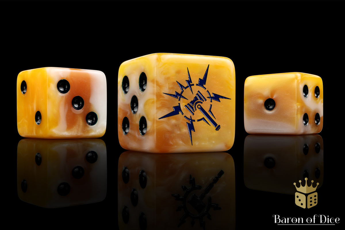 Lightning Hammer Dice | Golden Hues