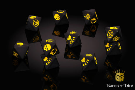 Devil Incarnate Dice - D8 Set