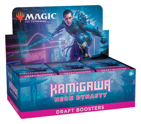 Magic: the Gathering - Kamigawa: Neon Dynasty Draft Booster Pack or Box