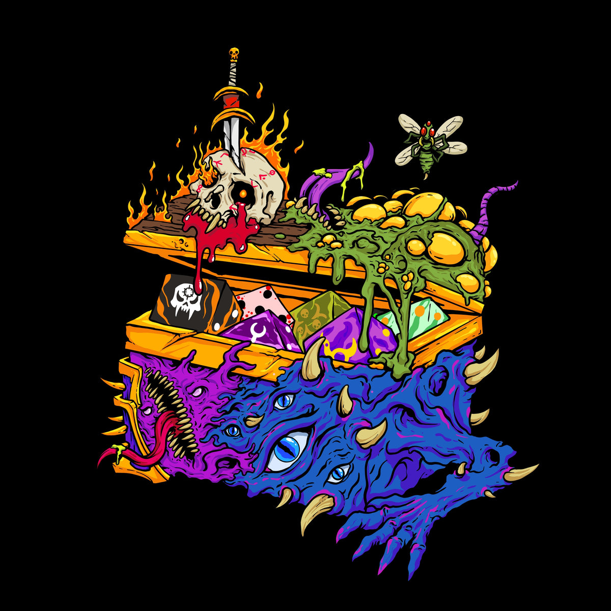 Chaos Mystery Chest Baron Of Dice Gifts Accessories chaos-mystery-chest-baron-of-dice-gifts-accessories