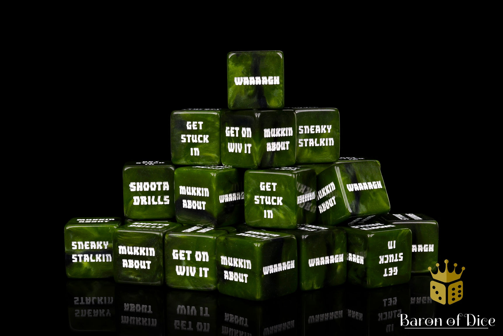 Orc Tactics Dice - Proper Counting Cubes