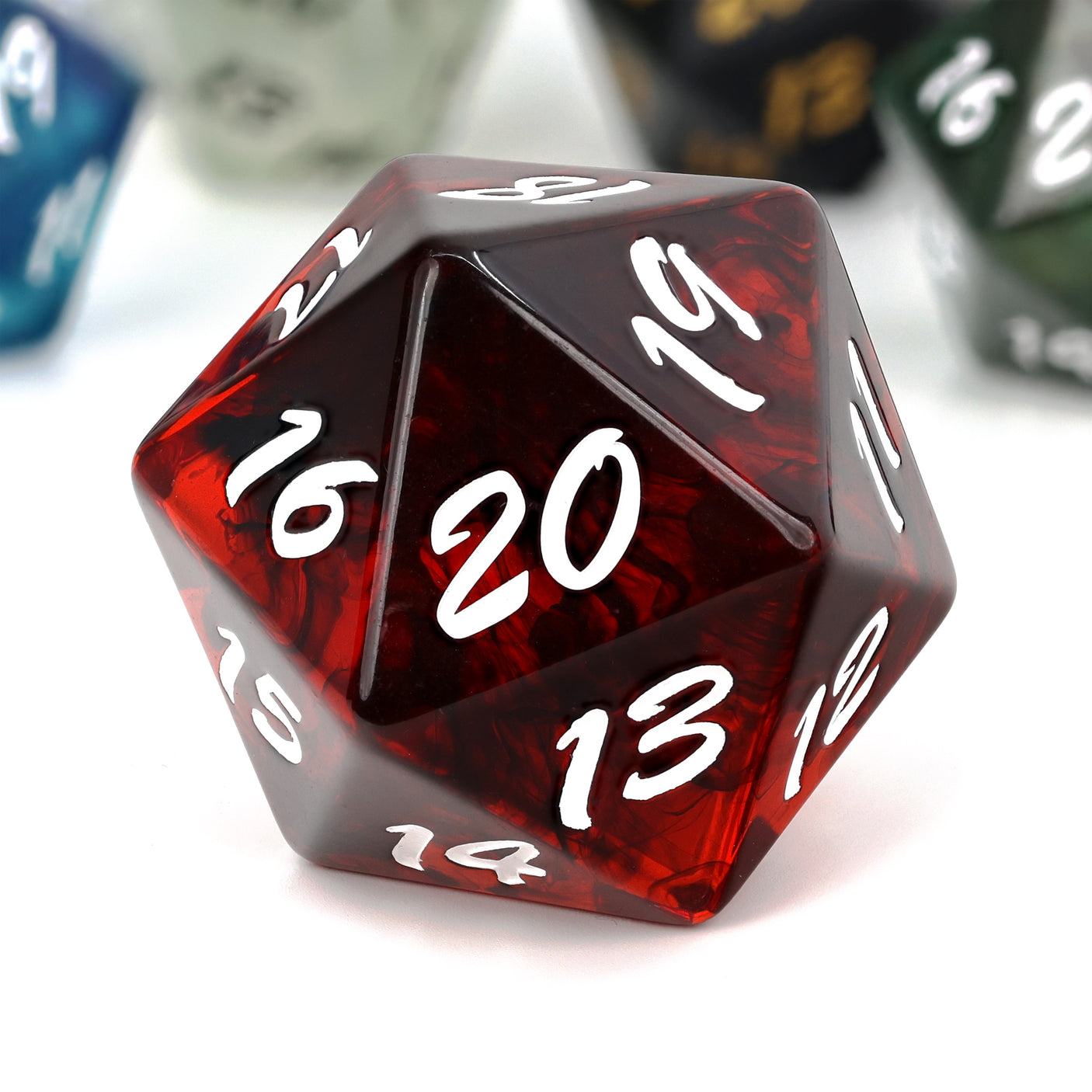 Big Ass Spindown D20 - Red Fire