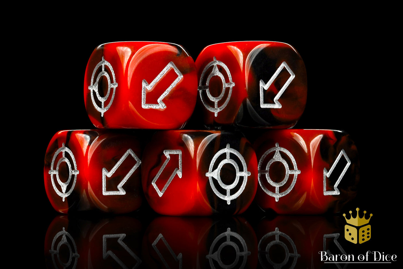 Scatter Die | Chaos Red