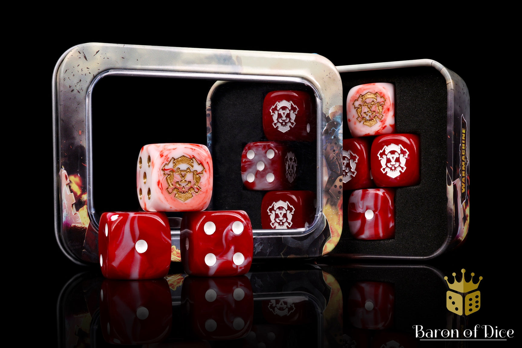Warmachine: Khador, Annihilators Official Dice Set