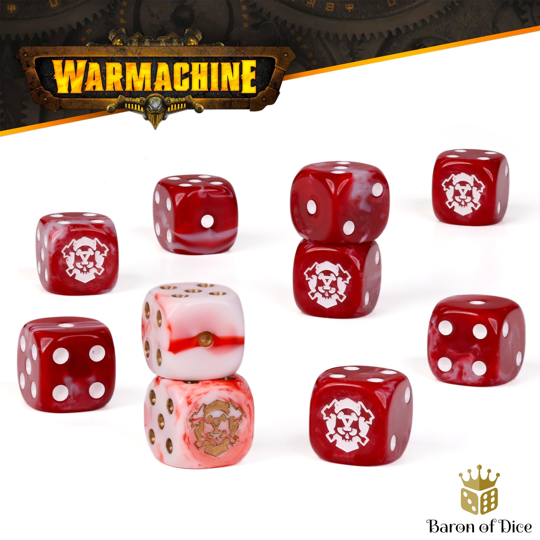 Warmachine: Khador, Annihilators Official Dice Set