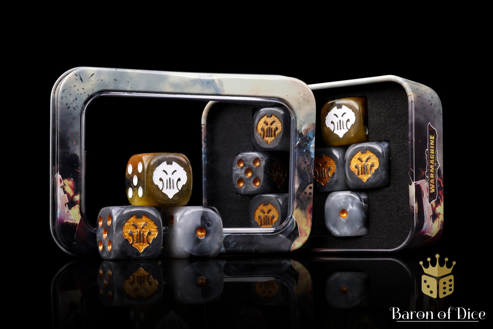 Warmachine: Orgoth, Sea Raiders Official Dice Set
