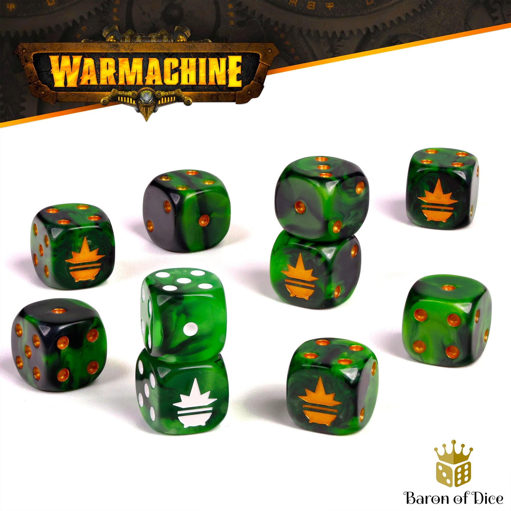 Warmachine: Crucible Guard Official Dice Set