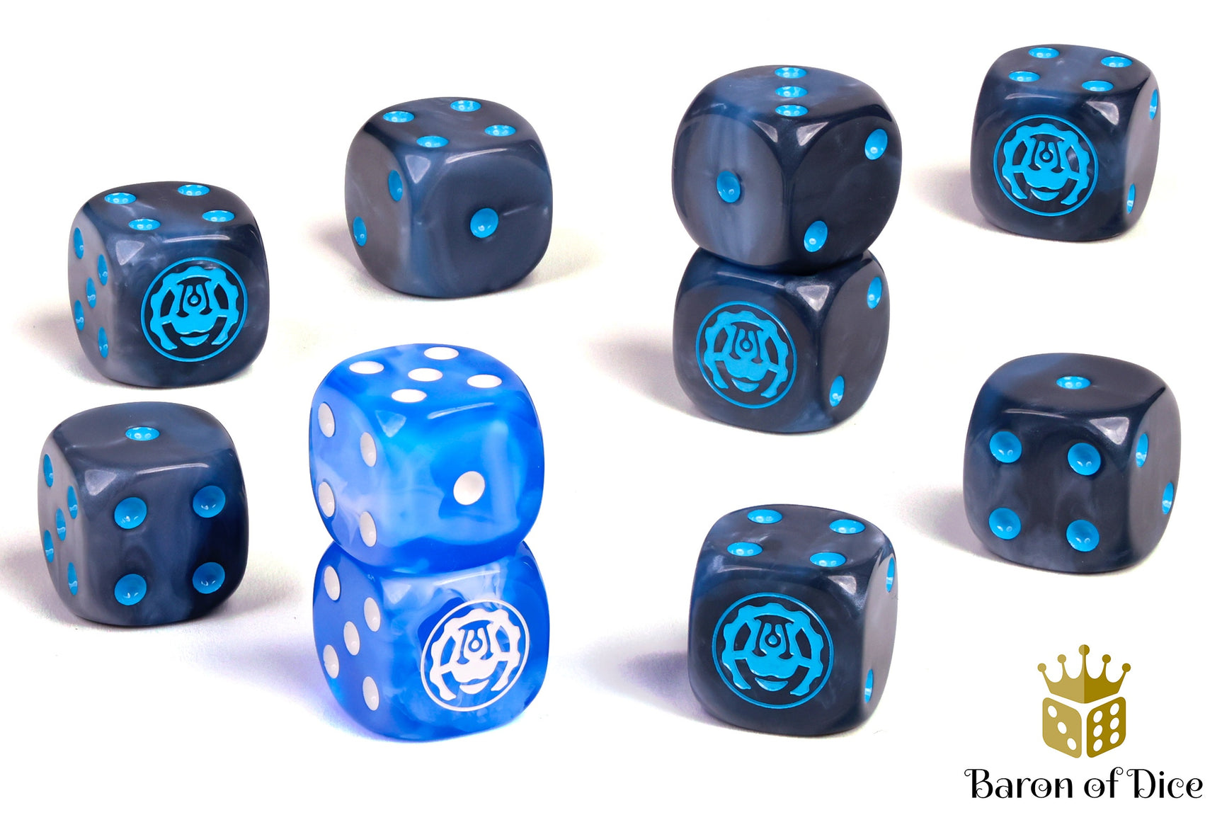 Warmachine: Convergence of Cyriss Official Dice Set