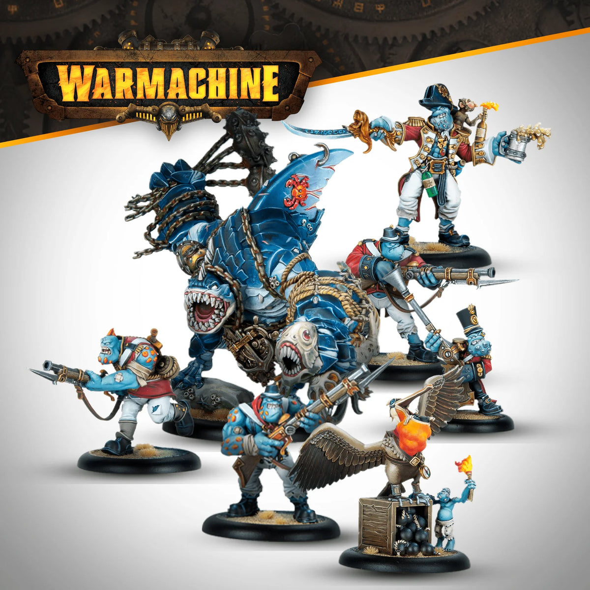 Warmachine: Southern Kriels Brinebloods Command Starter