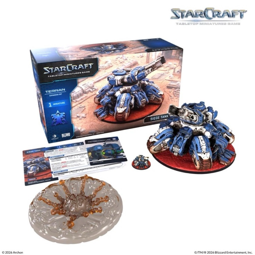 StarCraft® Siege Tank | Terran Expansion Set