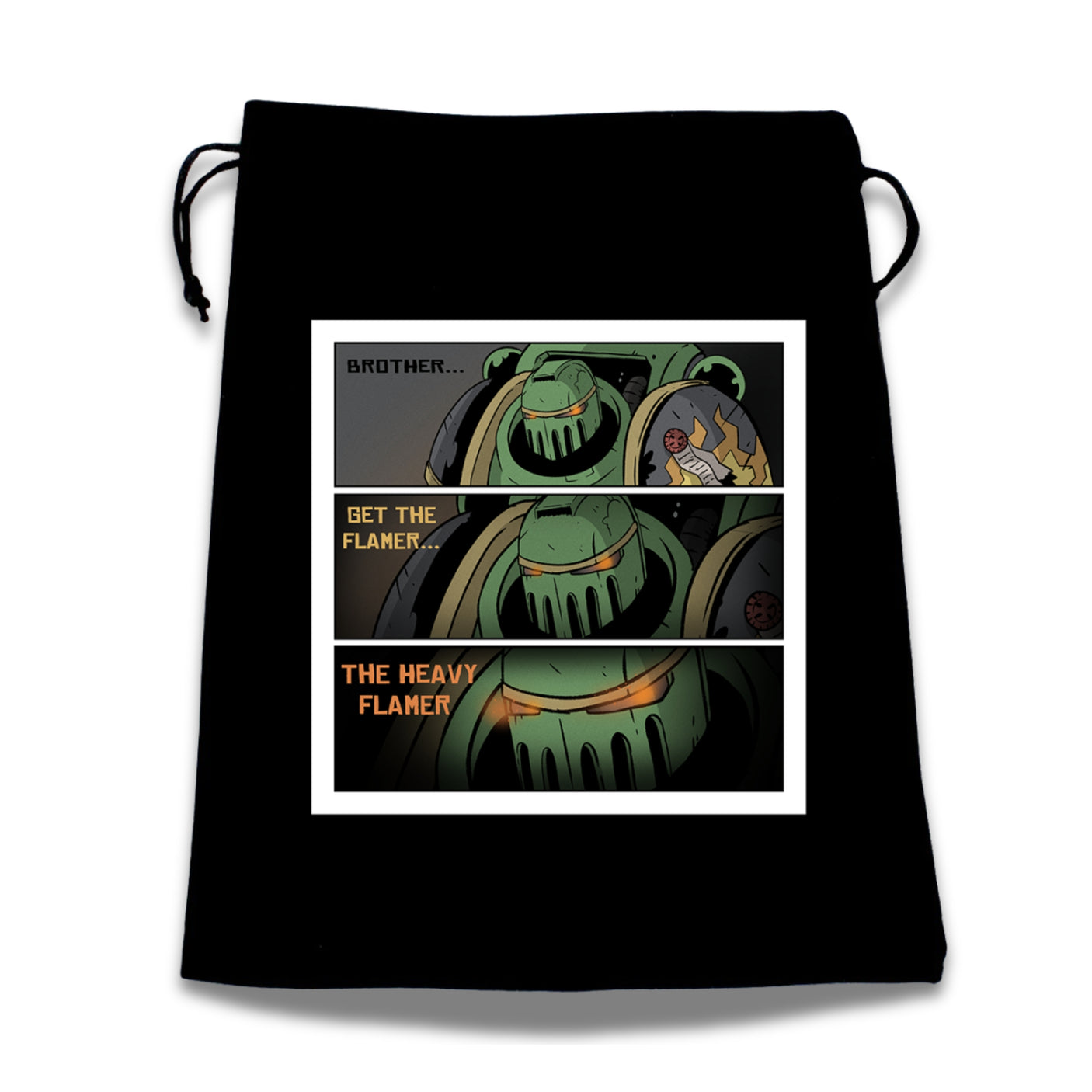 Flames for War | Premium Dice Bag