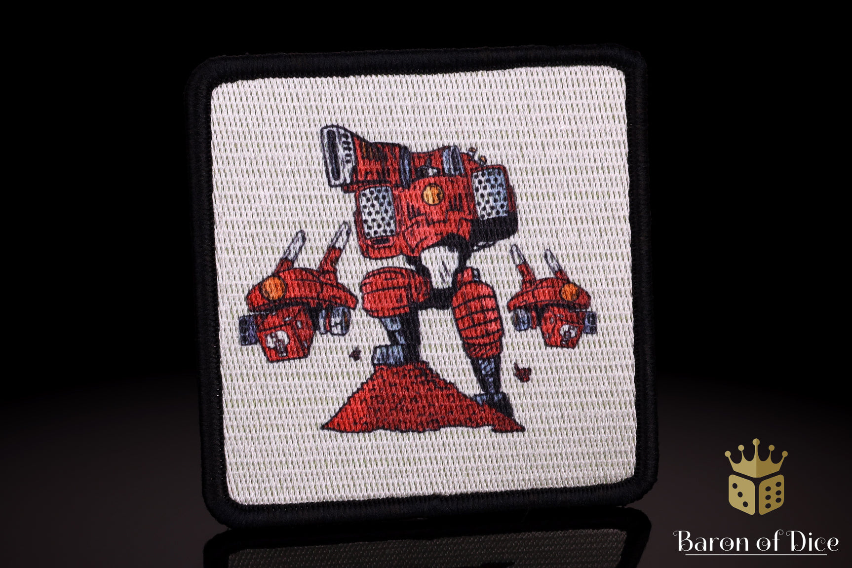 Good Robot | Baron's Bag Compatible | Velcro Patches