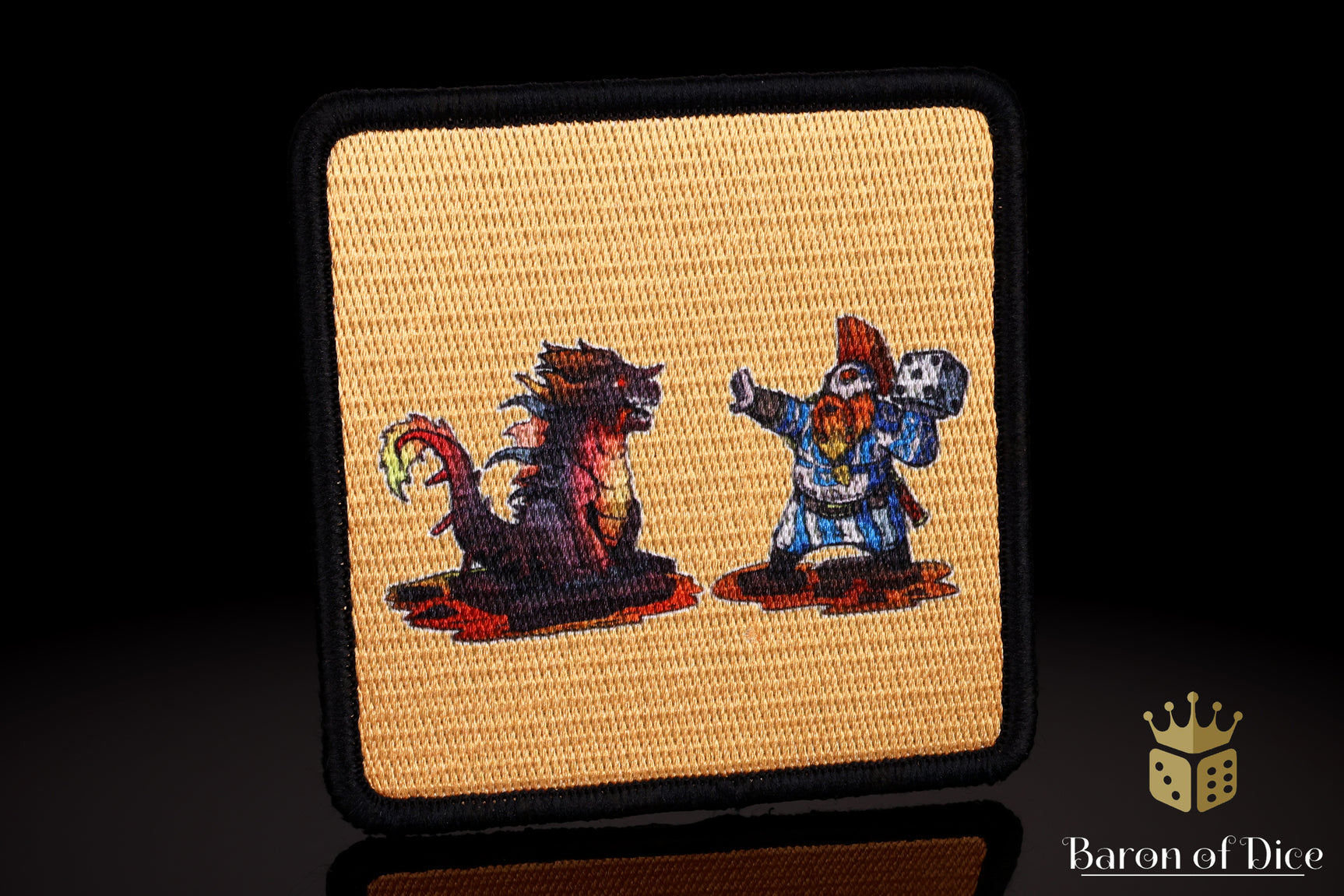 Dwarven Hero | Baron's Bag Compatible | Velcro Patches