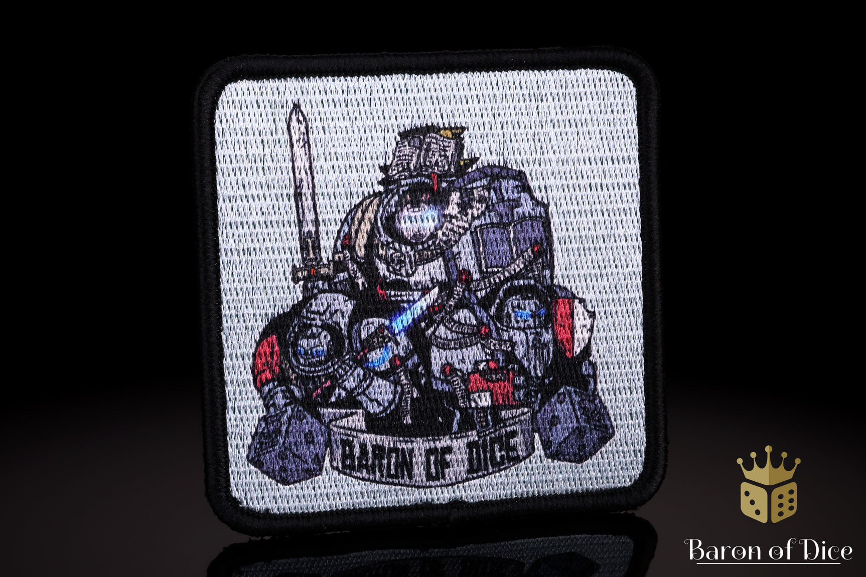 Warrior Knights | Baron's Bag Compatible | Velcro Patches