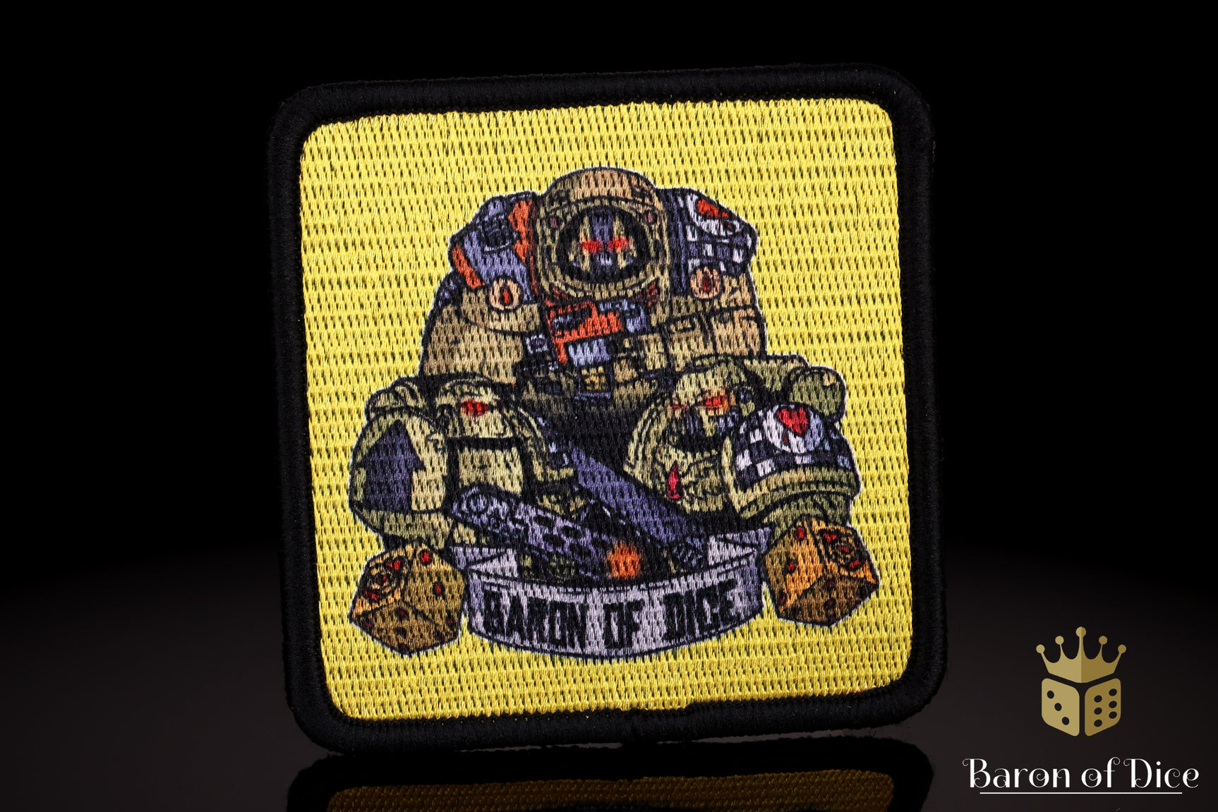 Bleeding Heart | Baron's Bag Compatible | Velcro Patches