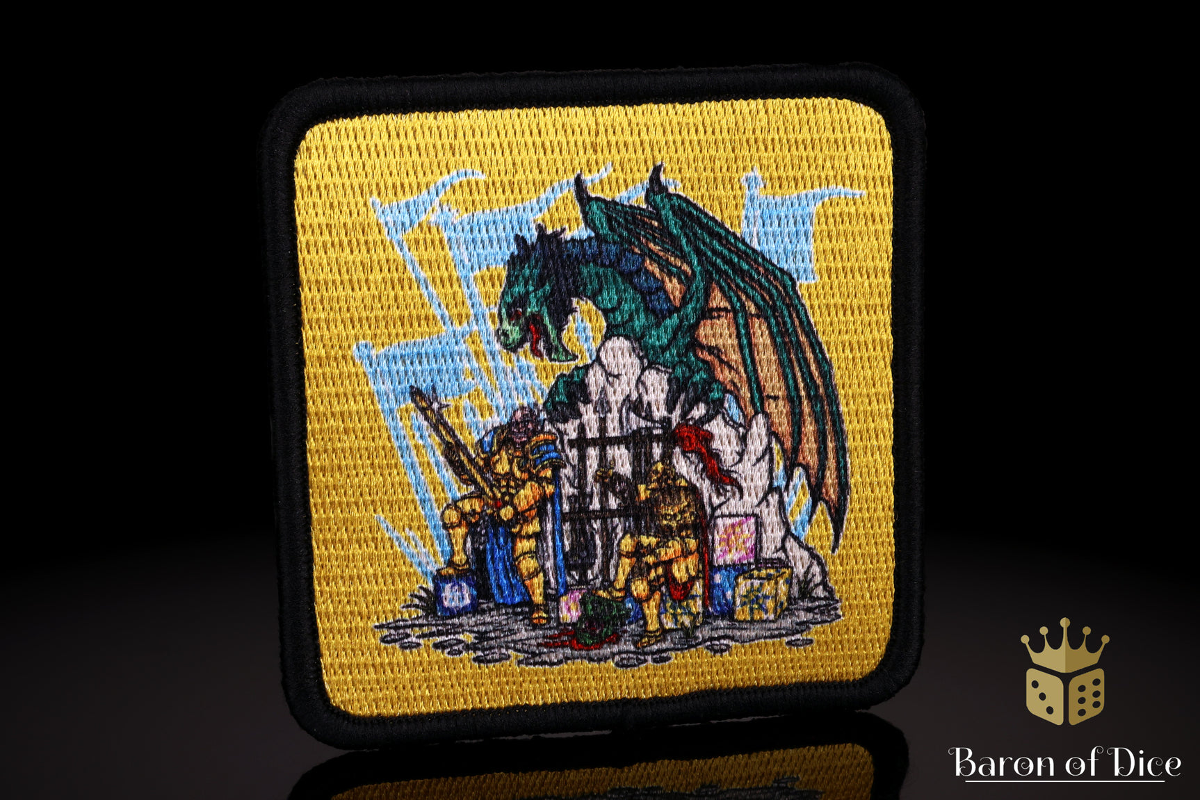 Golden Boys | Baron's Bag Compatible | Velcro Patches