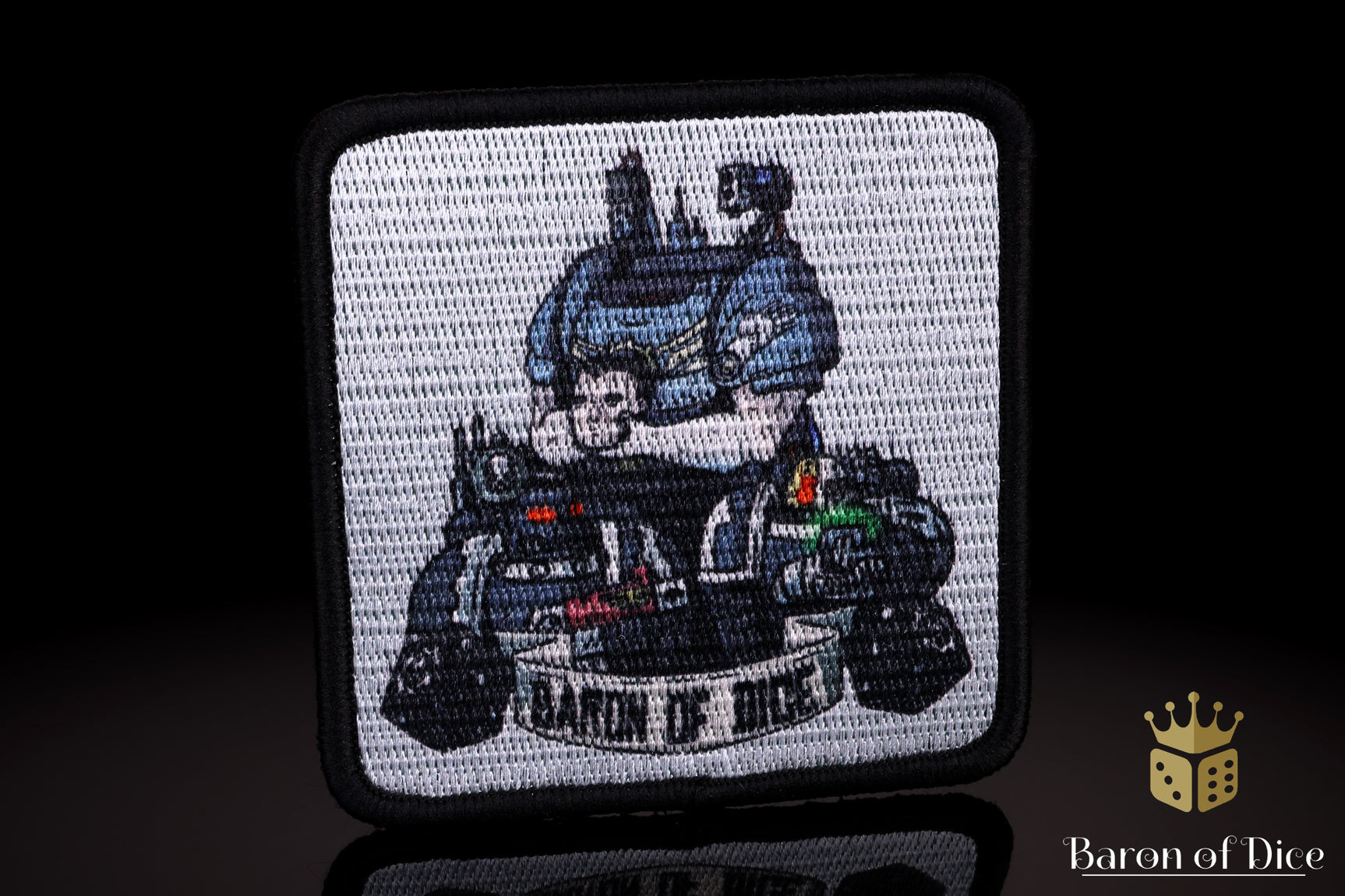 Man & Machine | Baron's Bag Compatible | Velcro Patches