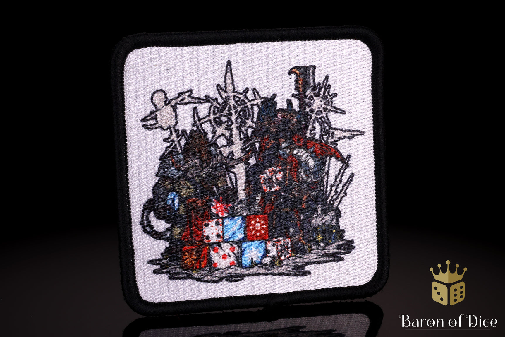 Chaos Consumed | Baron's Bag Compatible | Velcro Patches