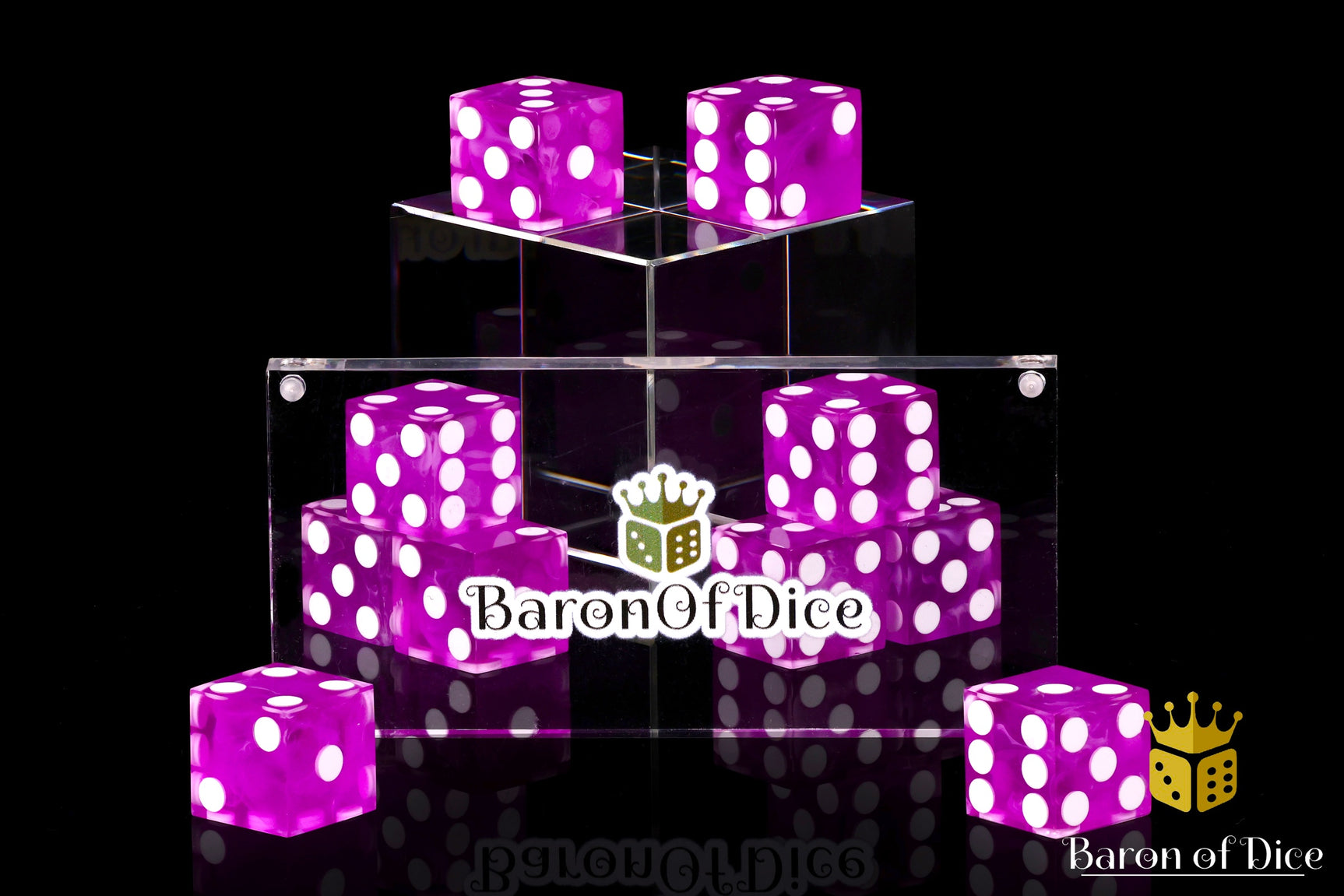 Precision Dice | Electric Pink