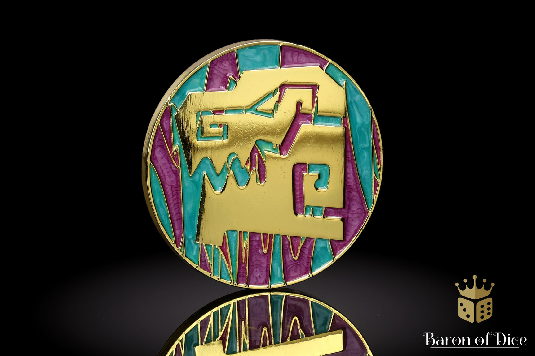 Wargaming Tape Measure | Baron's Coin™ Compatible | Aztec Gators