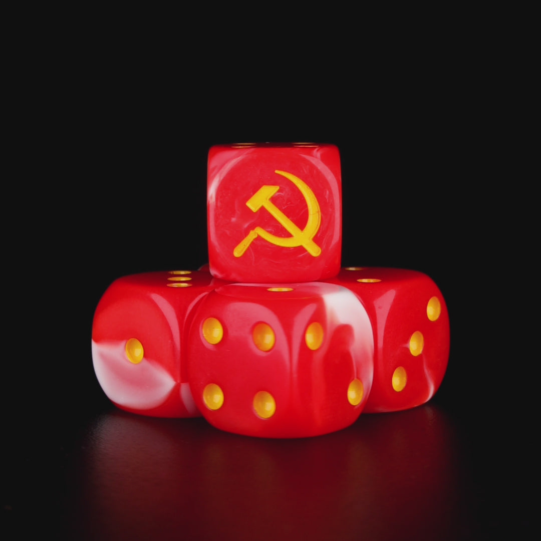 Soviet 16mm Dice