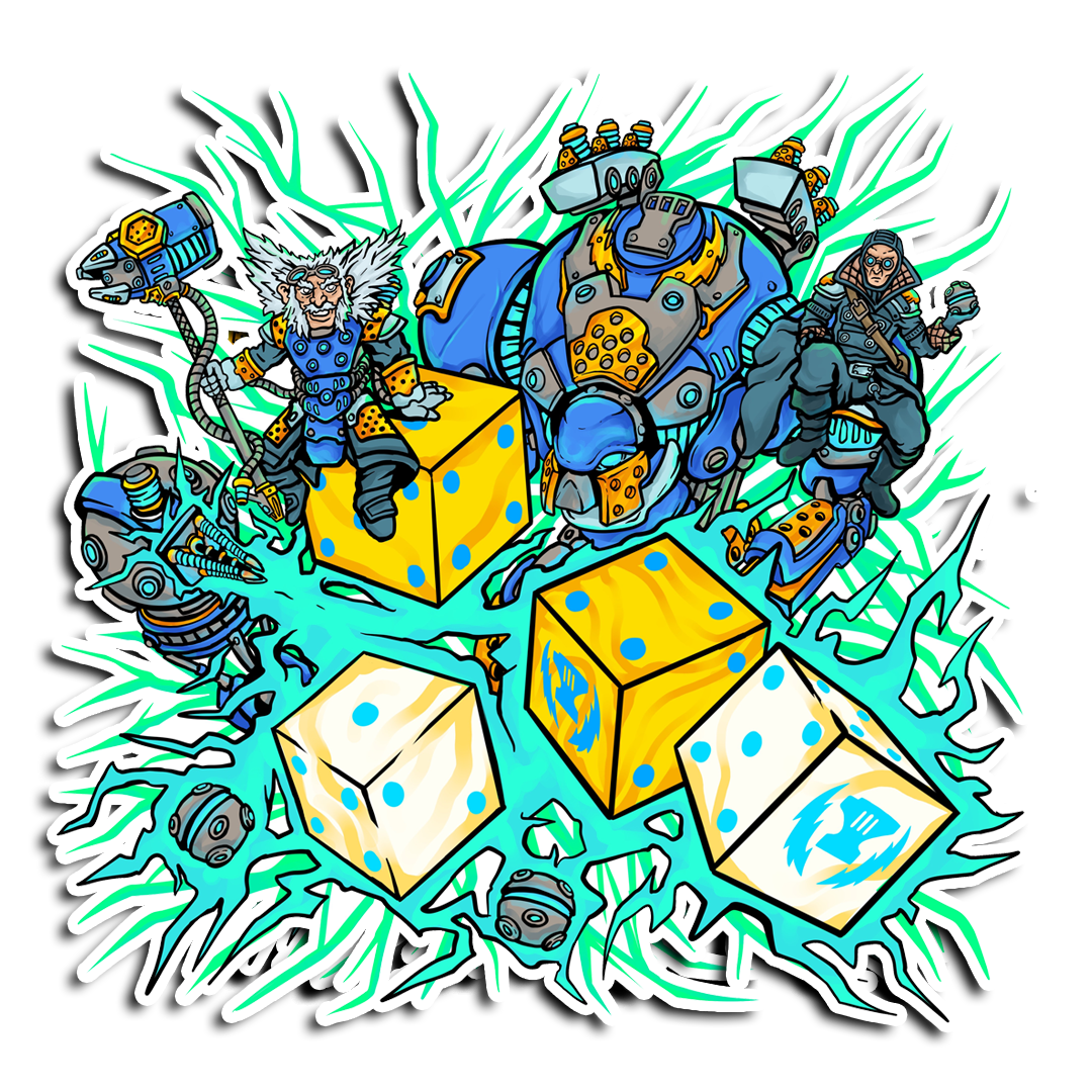 Premium Vinyl Stickers - Cygnar
