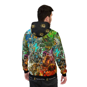 Vibrant Adventure Graphic Athletic Hoodie - Perfect for Sports and Daily Wear