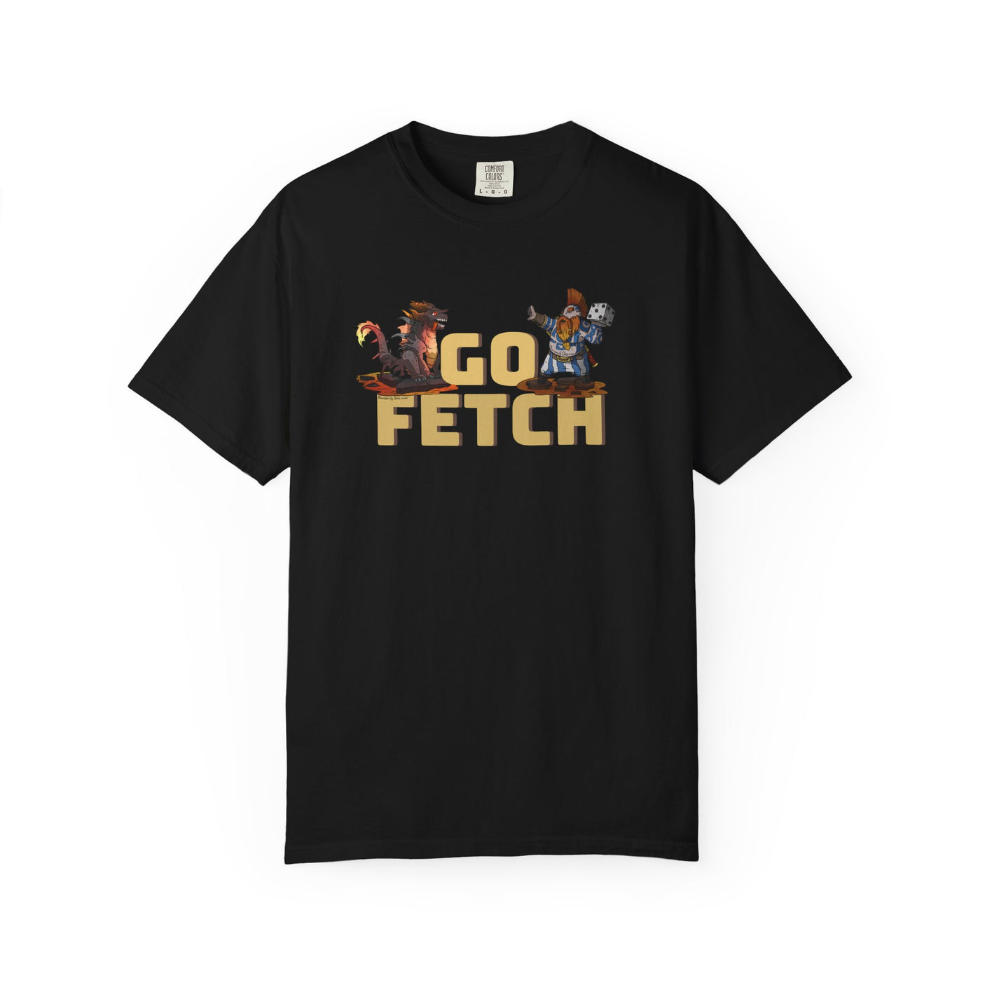 Dwarven Hero - 'Go Fetch' Graphic T-Shirt