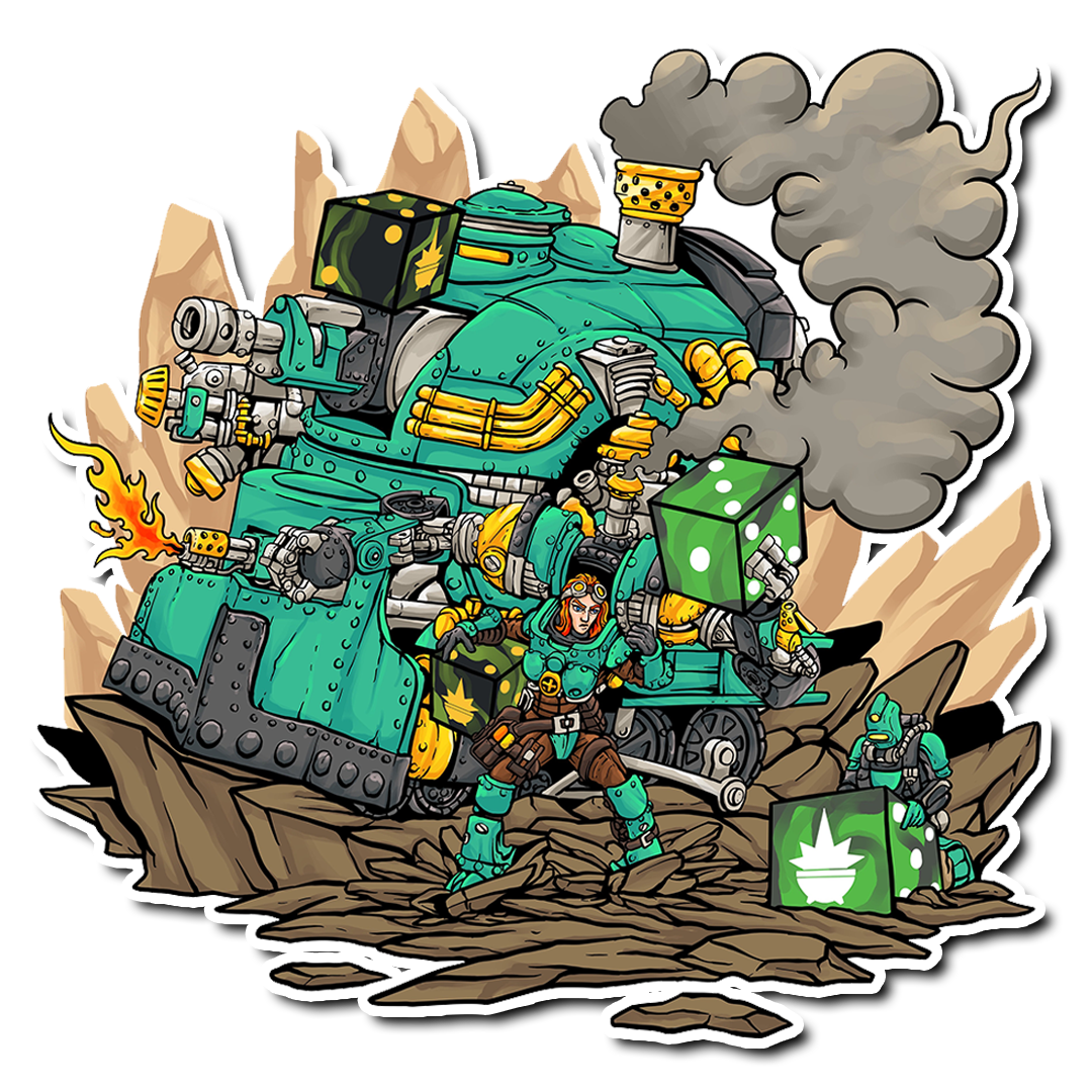 Premium Vinyl Stickers | Officially Licensed Warmachine