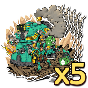 Premium Vinyl Stickers | Officially Licensed Warmachine