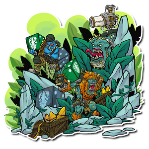 Premium Vinyl Stickers | Officially Licensed Warmachine