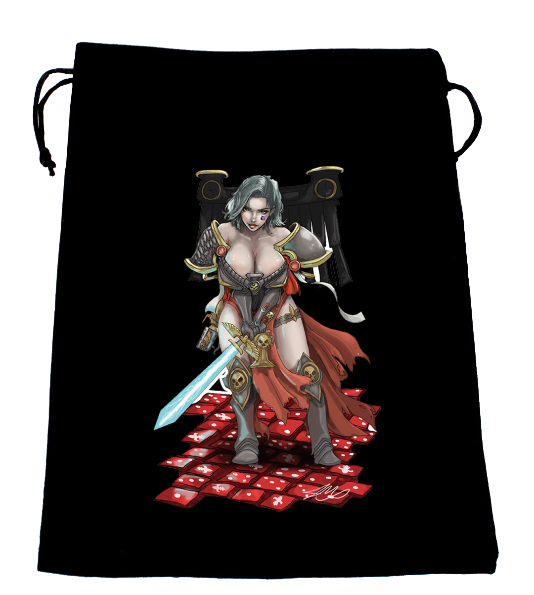 Premium Black Dice Bags