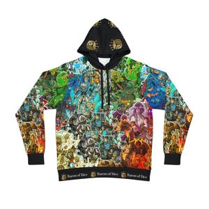 Vibrant Adventure Graphic Athletic Hoodie - Perfect for Sports and Daily Wear