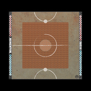 Mats by Mars:  Guild Ball Compatible Pitches with Pro Track Border