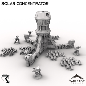 HEXTECH Solar Concentrator - Power Complex